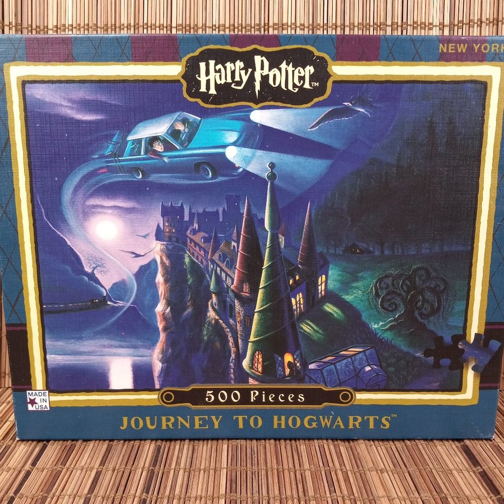 Harry Potter Journey To Hogwarts 500 Piece Puzzle Mary GrandPre - Picture 1 of 6